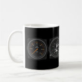 Airplane Gages Coffee Tasse (Links)