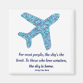 Airplane-Magazin Magnet (Vorne)