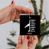 Airplane Retired Nato Phonetic Alphabet Aviation Keramikornament