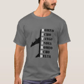 Airplane Retired Nato Phonetic Alphabet Aviation T-Shirt (Vorderseite)
