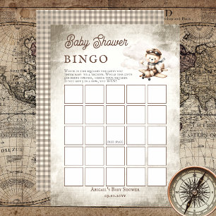 Airplane Teddy Bear Baby Shooter Bingo Game