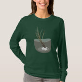 Airplant Tillandsia Pflanze Terarria Rosa T-Shirt (Vorderseite)