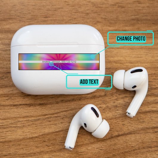 Airpods Pro Case Decorative Haut - Tye Dye Aufkleber