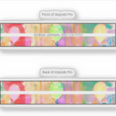 Airpods Pro Case Decorative Skin - Ballons Aufkleber (Vorderseite)