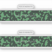 Airpods Pro Case Decorative Skin - Camouflage Aufkleber (Vorderseite)