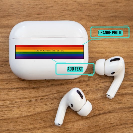 Airpods Pro Fall dekorative Haut - Stolz Aufkleber