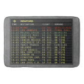Airport Board (alle Texte können individuell angep Badematte (Vorderseite)