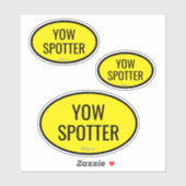 Airport Code Spotter Custom - Cut Vinyl Sticker (Blatt)