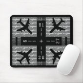 Airport Edition Mouse Pad Mousepad (Mit Mouse)