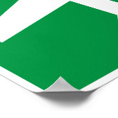 Airport Higway-Zeichen Poster (Ecke)
