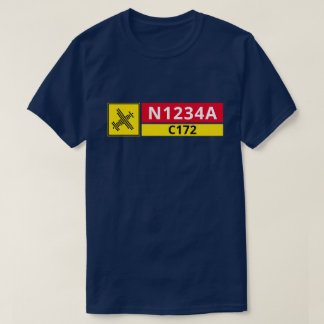 Airport Runway Sign Aircraft Number T-Shirt