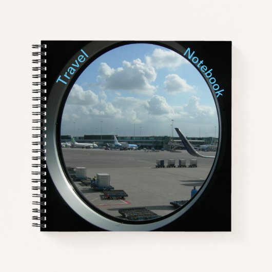 Airport Travel Notebook Notizbuch (Vorderseite)