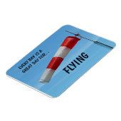 Airport Wind Sock Magnet (Linke Seite)
