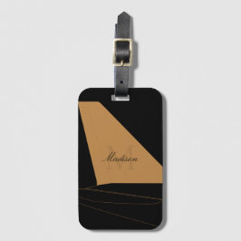 Airpplane Tail Fin Luggage Tag Gepäckanhänger