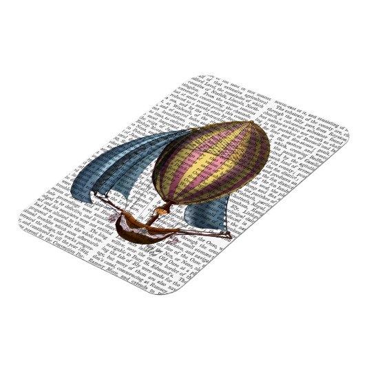 AirShip mit Blue Sails Magnet (Linke Seite)