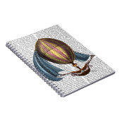 AirShip mit Blue Sails Notizblock (Rechte Seite)