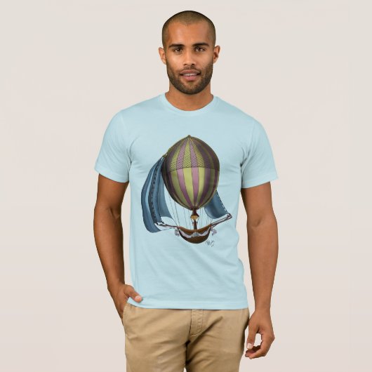 AirShip mit Blue Sails T-Shirt (Vorne ganz)