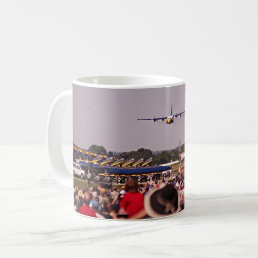 Airshow Coffee Tasse (Vorderseite Links)