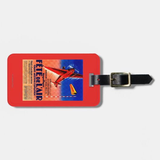 Airshow, das Haryse Hilsz fördernden Posten Gepäckanhänger (Vorderseite horizontal)