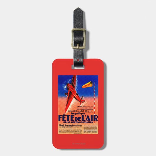 Airshow, das Haryse Hilsz fördernden Posten Gepäckanhänger (Vorderseite vertikal)