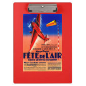 Airshow, das Haryse Hilsz fördernden Posten Klemmbrett (Vorderseite)