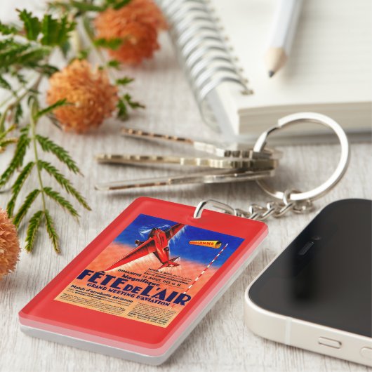 Airshow, das Haryse Hilsz fördernden Posten Schlüsselanhänger (Vorderseite rechts)