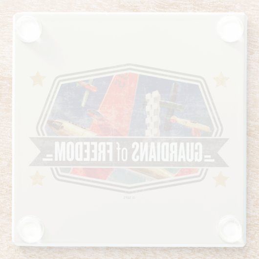 Airshow Glasuntersetzer (Rückseite)