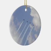 Airshow Military Jet Formation Keramik Ornament (Rechts)