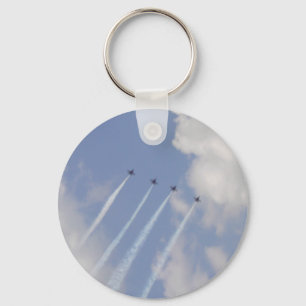 Airshow Military Jet Formation Schlüsselanhänger