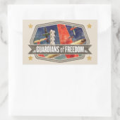 Airshow Rechteckiger Aufkleber (Tasche)