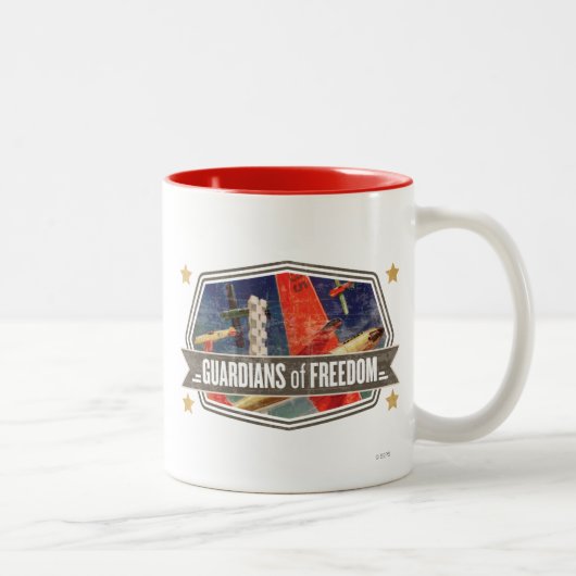 Airshow Zweifarbige Tasse (Rechts)