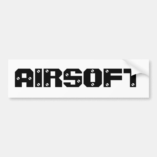Airsoft Gang "Autoaufkleber " Autoaufkleber (Vorne)