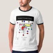 Airsoft Gearbox Diagram T-Shirt (Vorderseite)