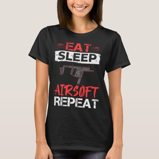 Airsoft Gun Game Shooting Training Player Airsofti T-Shirt (Vorderseite)