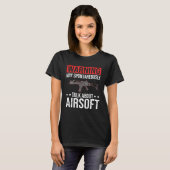 Airsoft Gun Game Shooting Training Player Airsofti T-Shirt (Vorne ganz)
