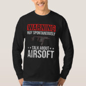 Airsoft Gun Game Shooting Training Player Airsofti T-Shirt (Vorderseite)