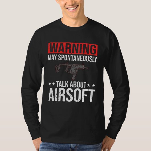 Airsoft Gun Game Shooting Training Player Airsofti T-Shirt (Vorderseite)