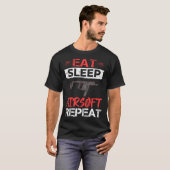 Airsoft Gun Game Shooting Training Player Airsofti T-Shirt (Vorne ganz)