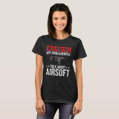 Airsoft Gun Game Shooting Training Player Airsofti T-Shirt (Vorne ganz)