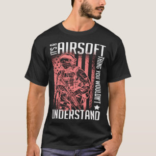 Airsoft Gun Game Shooting Training Player Software T-Shirt
