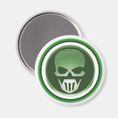 Airsoft Korea - GHOSTS Logo Magnet (Vorderseite/Rückseite)
