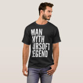 Airsoft Man Myth Airsoft Legende T-Shirt (Vorne ganz)