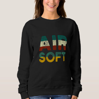 Airsoft Player Team Sport Com Abbildung 1 Sweatshirt
