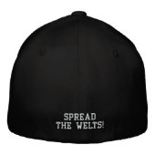 Airsoft "Spread the Welts" Hat Bestickte Baseballkappe (Rückseite)