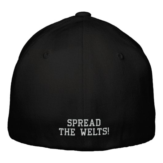 Airsoft "Spread the Welts" Hat Bestickte Baseballkappe (Rückseite)