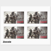 Airsoft Stickers (Blatt)