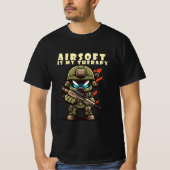 Airsoft Therapy T - Shirt (Vorderseite)