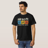Airsoft verbreitet Welts T-Shirt (Vorne ganz)