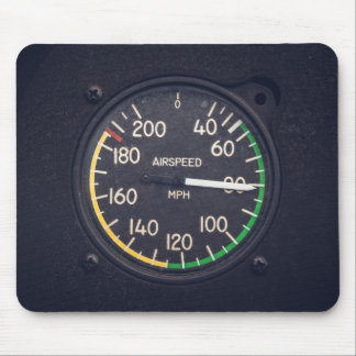 Airspeed Gauge Mousepad