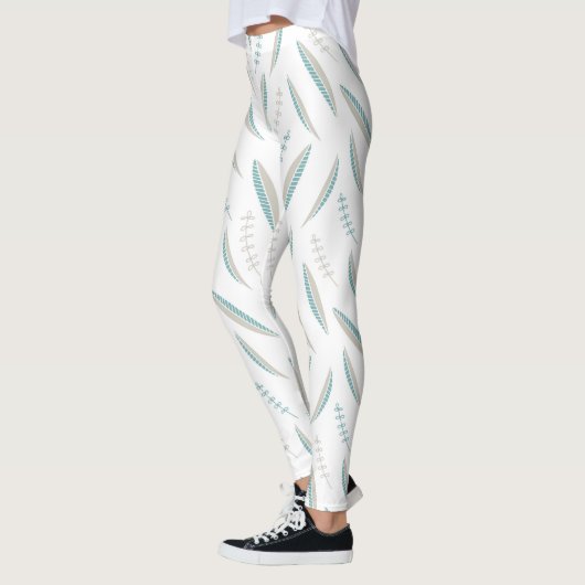 Airy Blätter Pastel Leggings (Links)